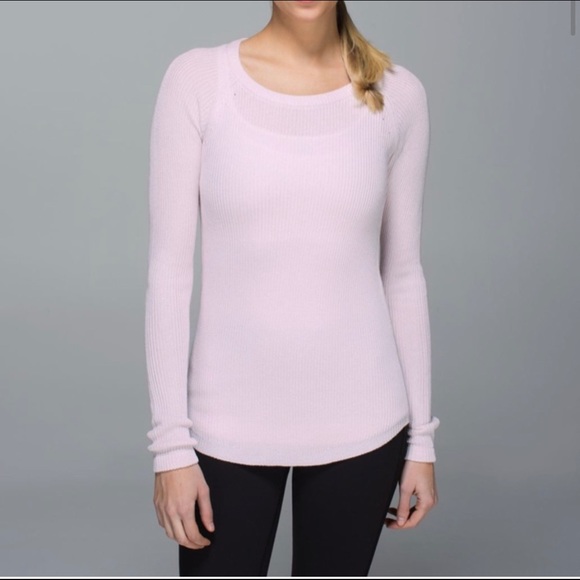 lululemon athletica Sweaters - Lululemon Blush Cabin Yogi Sweater
